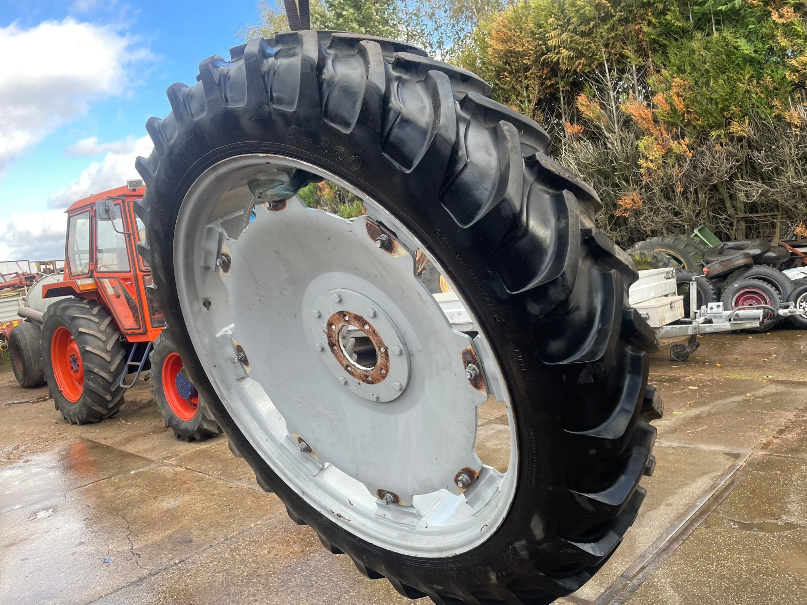 Mooie Michelin banden 38 en 34 inch, Ophalen
