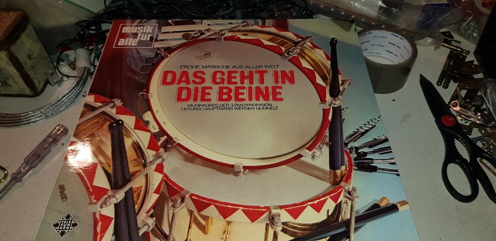 Das Geht In Die Beine-Frohe Märsche Aus Aller Welt(Z222-5), Cd's en Dvd's, LP, Klassiek, Ophalen of Verzenden, Zo goed als nieuw