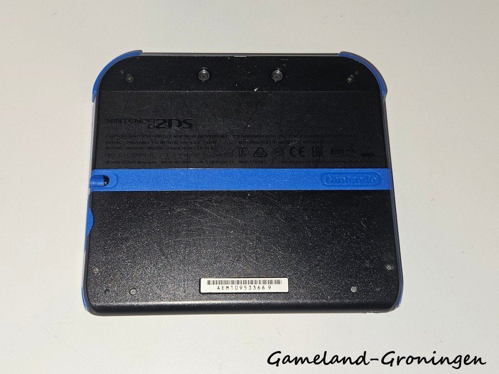 Nintendo 2DS met Stylus & Oplader (Blauw/Zwart), Spelcomputers en Games, Spelcomputers | Nintendo 2DS en 3DS, Gebruikt, -, -, 2DS
