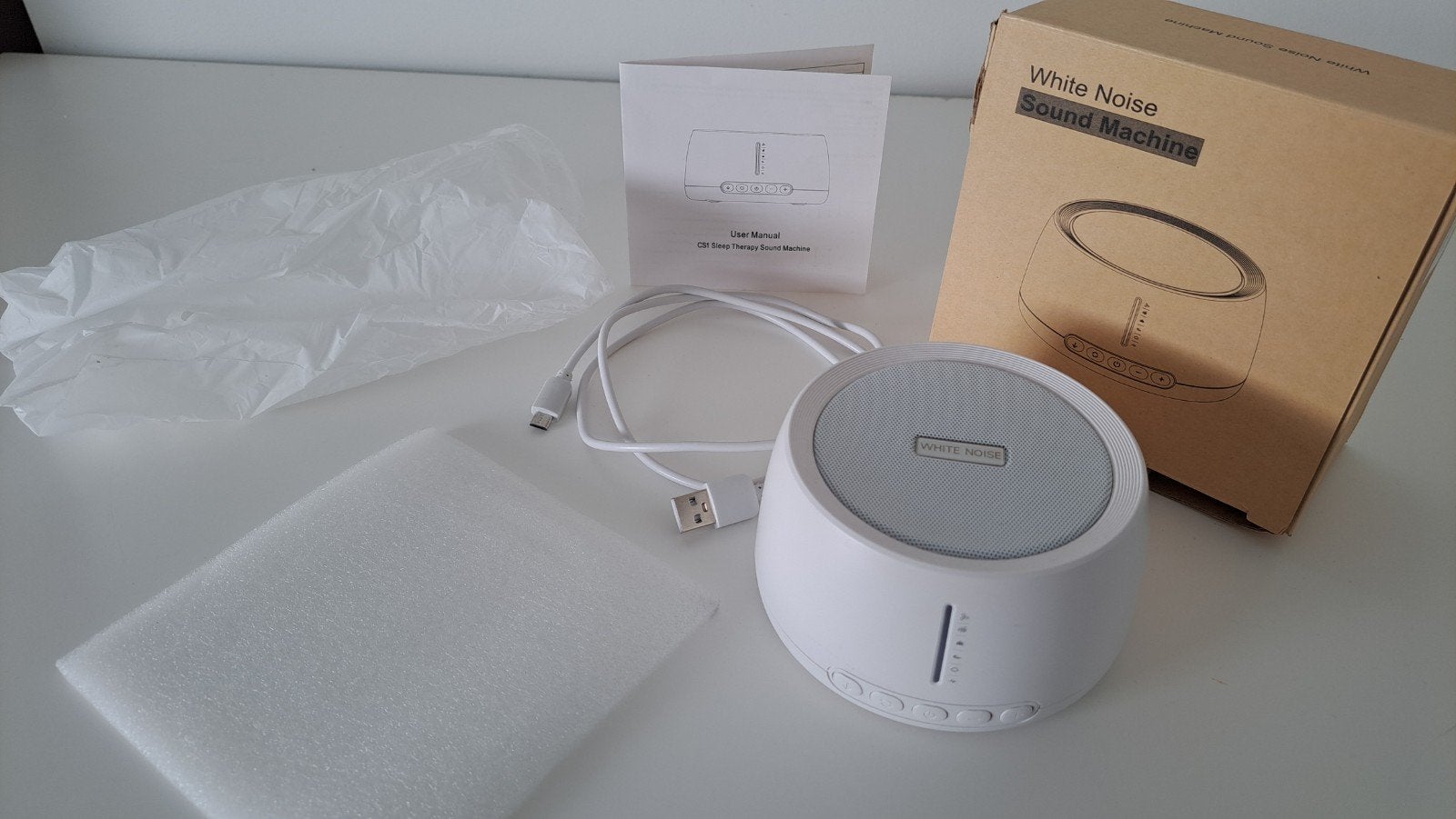 White Noise Sound Machine - Slaap en Ontspanning, Ophalen of Verzenden, Gebruikt