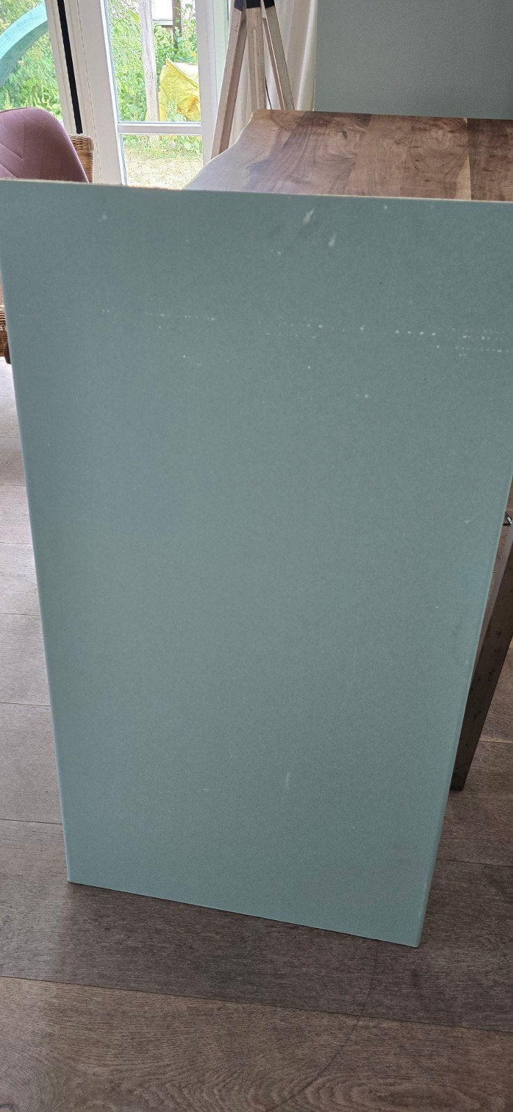 Groene badkamer gipsplaat restant, Doe-het-zelf en Verbouw, Ophalen, Overige materialen, 30 cm of meer, 50 tot 150 cm