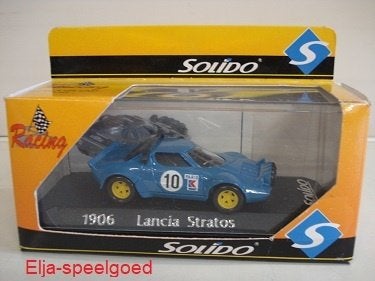Modelauto Solido 1:43 Lancia Stratos 1906 schaal, Ophalen of Verzenden, Nieuw, Auto, Solido