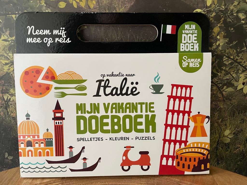 Mijn Vakantie Doeboek: Op Vakantie Naar Italië, Ophalen of Verzenden, Nieuw, Non-fictie