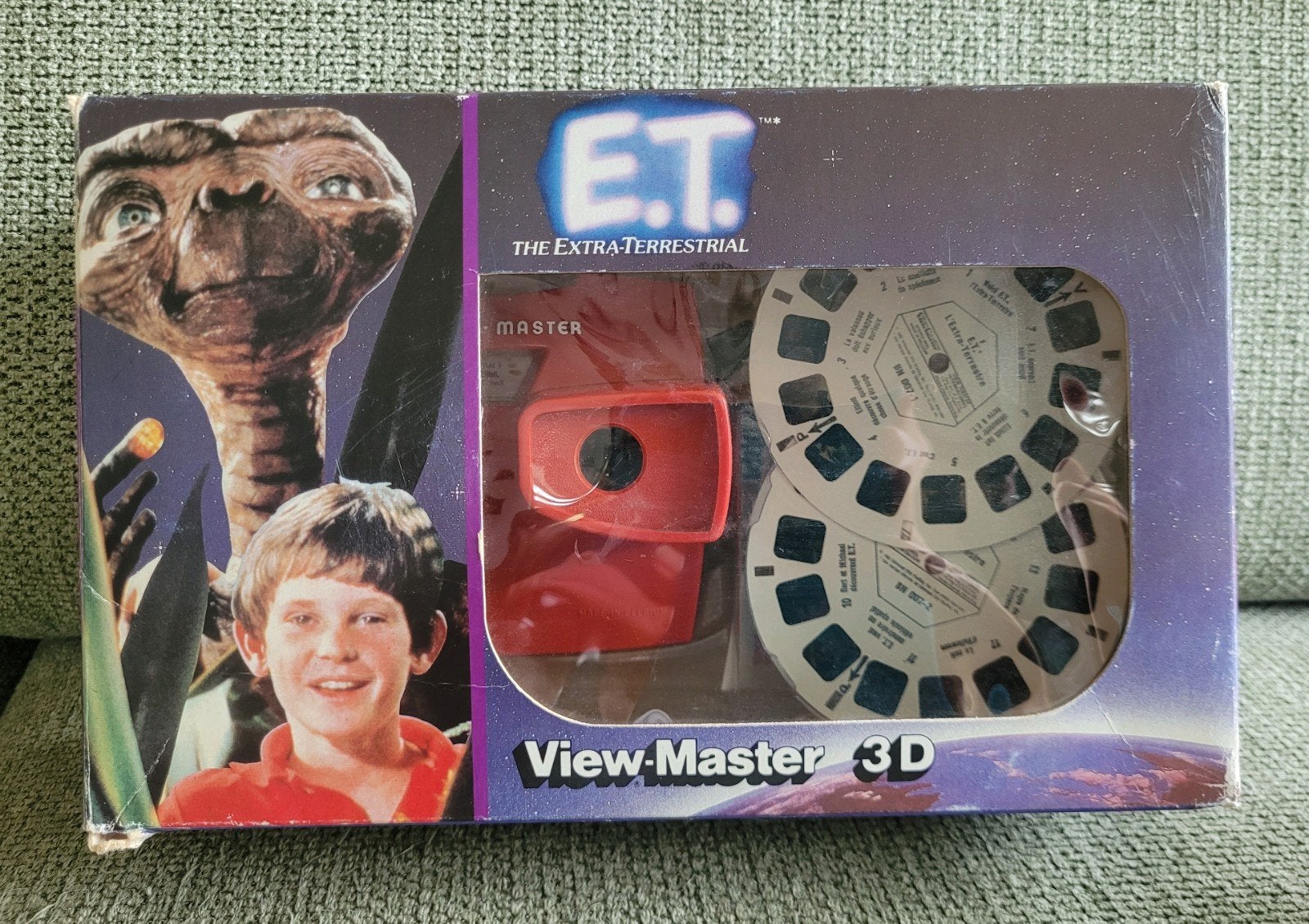 Vintage View-Master E.T. (Extra- Terrestrial) set uit 1982, Boeken, Ophalen of Verzenden, Tv-serie