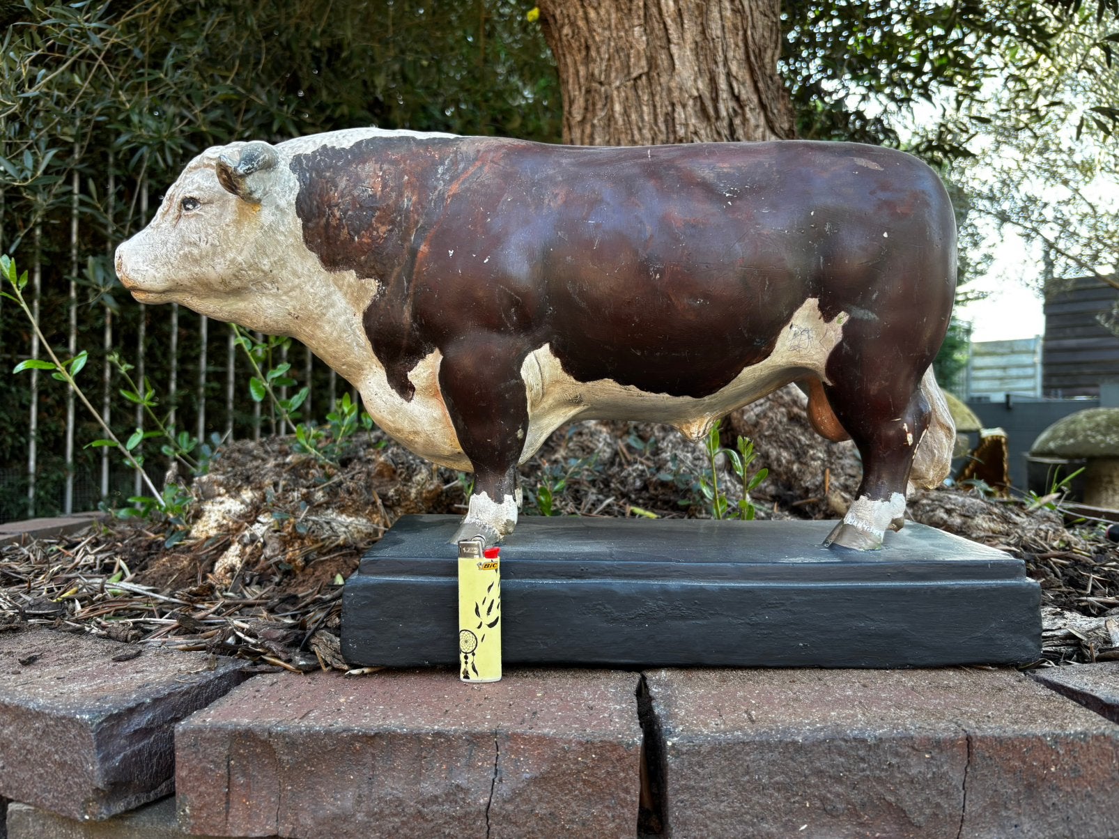 Beeld van ‘n Hereford stier, Ophalen, Gebruikt, Dier
