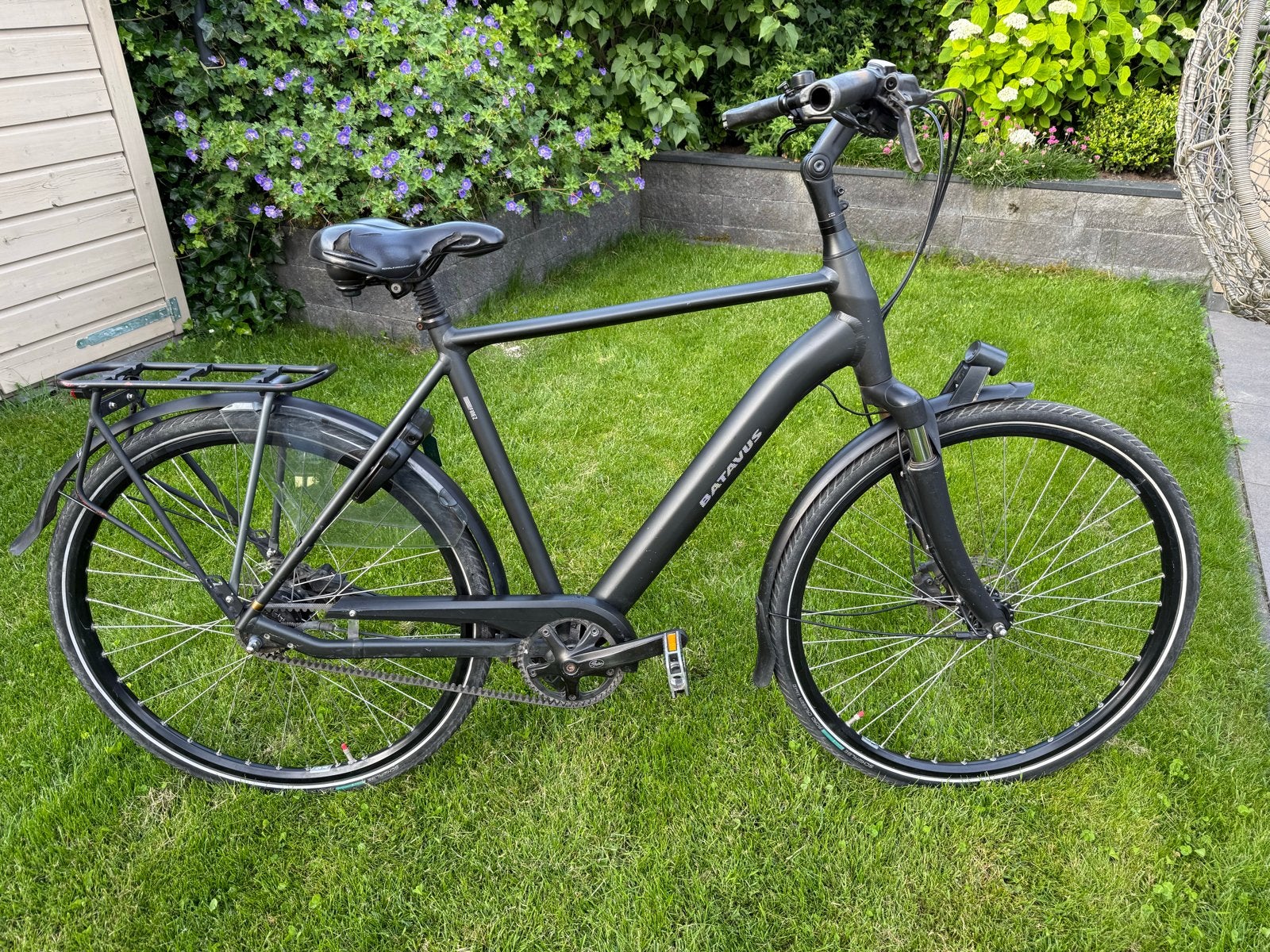 Batavus Finez Exclusive - Stijlvolle en Comfortabele Stadsfi, Fietsen en Brommers, Ophalen, Versnellingen, Batavus, Zo goed als nieuw