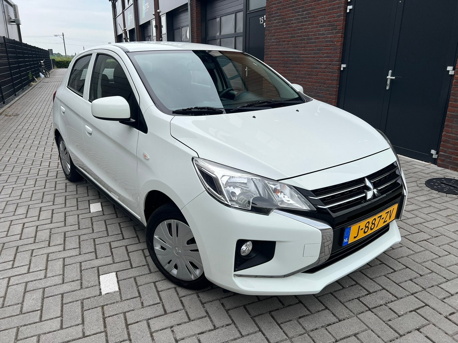 Mitsubishi Space Star 1.0 Cool+ | Airco | Bj 2020 | Facelift, Auto's, Voorwielaandrijving, Stof, Wit, Origineel Nederlands