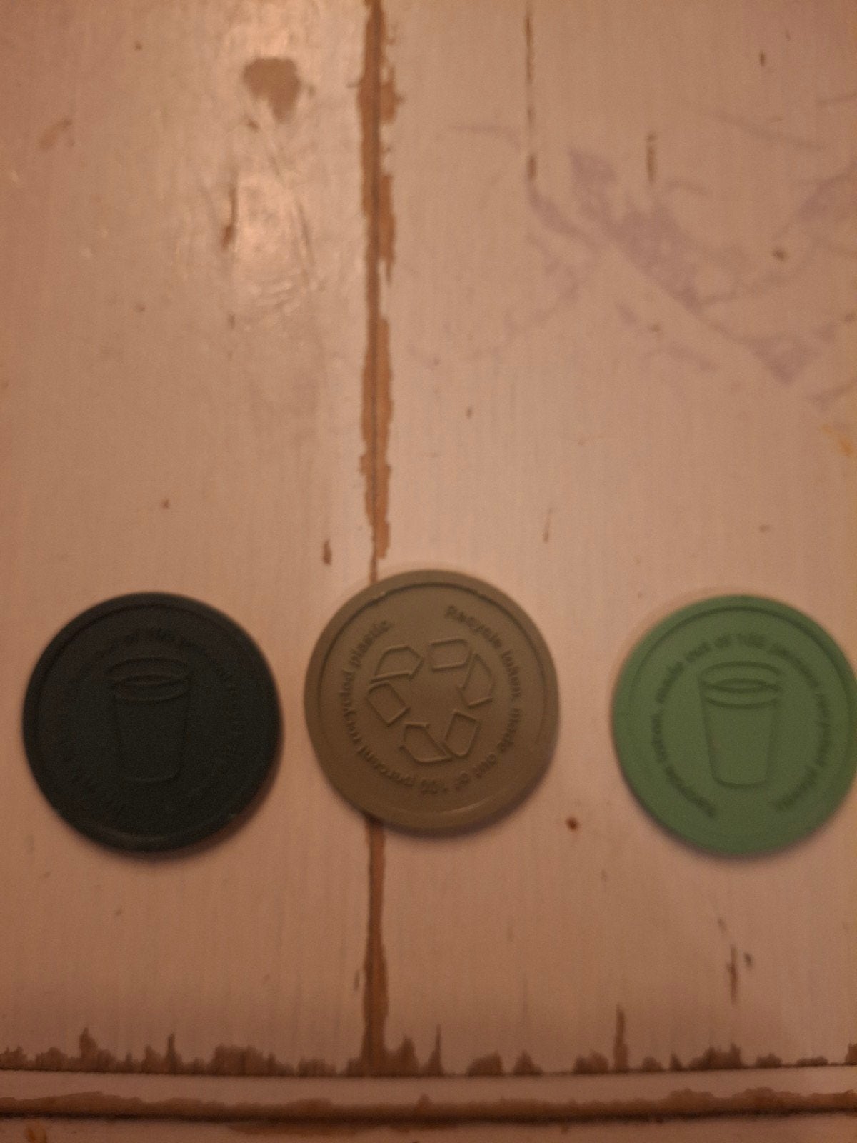 Recycle Token - 100% gerecycled plastic, Ophalen, Overige typen