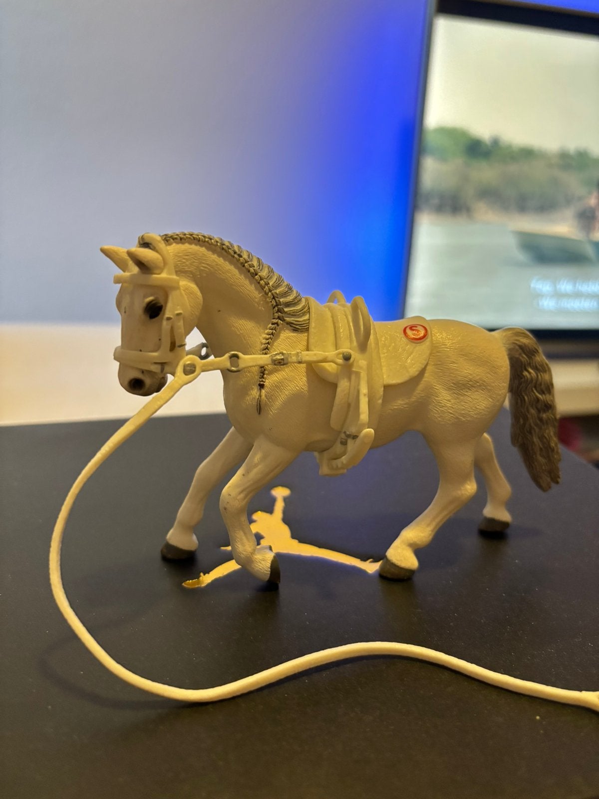 Schleich lippizaner merrie, Ophalen of Verzenden, Zo goed als nieuw, Paard, Beeldje of Figuurtje