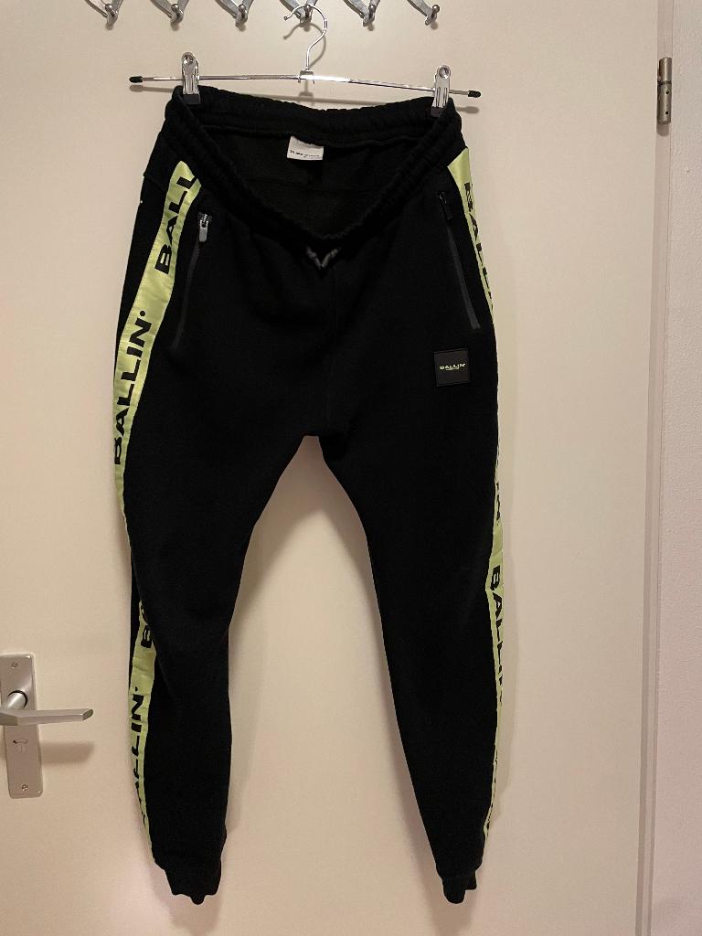 Ballin joggingbroek zwart geel maat 170 176, Kinderen en Baby's, Kinderkleding | Maat 170, Broek, Ophalen of Verzenden, Zo goed als nieuw