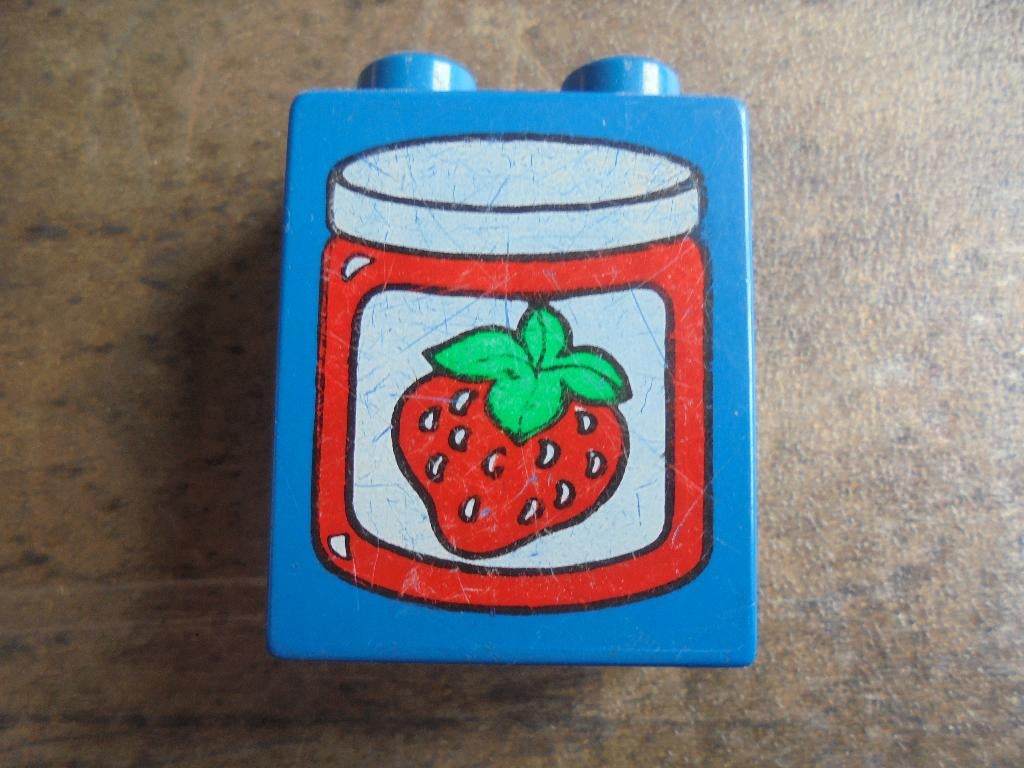 Lego Duplo Brick 1x2x2 (zie foto's), Ophalen of Verzenden, Gebruikt, Losse stenen, Duplo