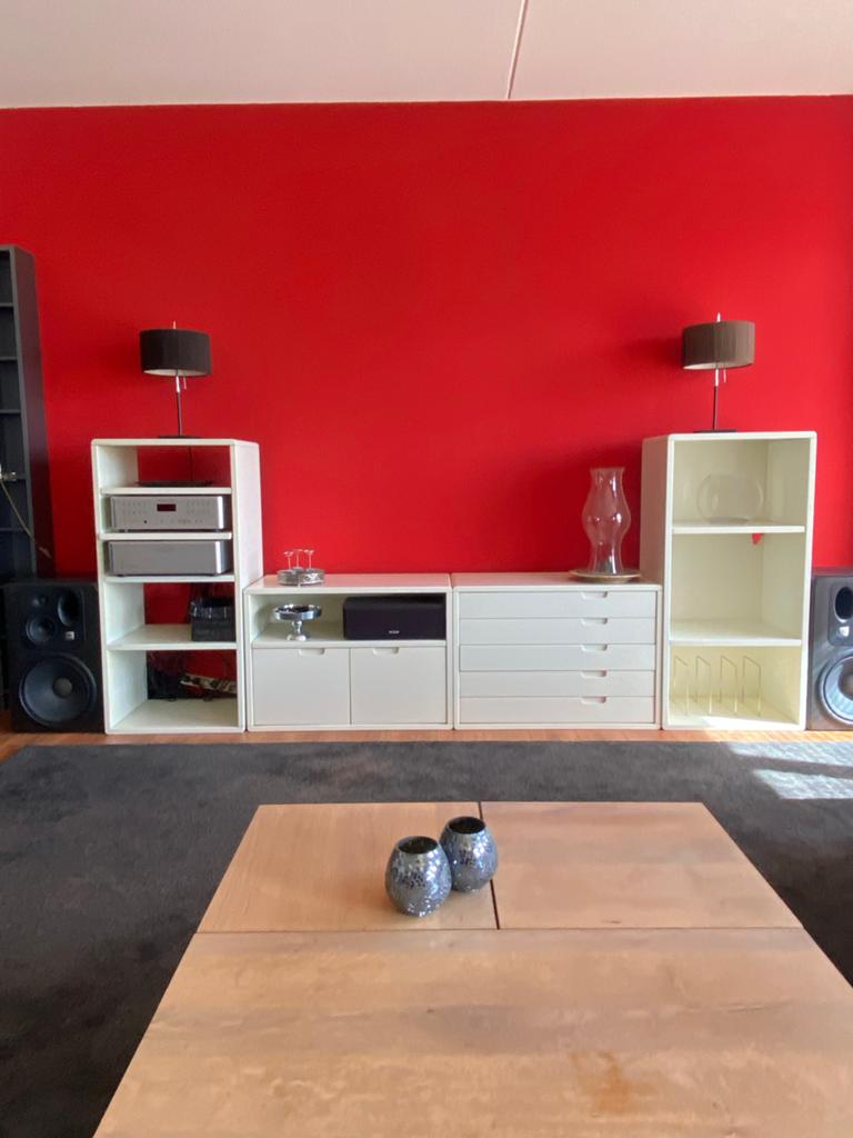 Shift Online TV/audiomeubel - Degelijk mdf  en functioneel, Ophalen, 250 tot 300 cm, Gebruikt, 100 tot 150 cm