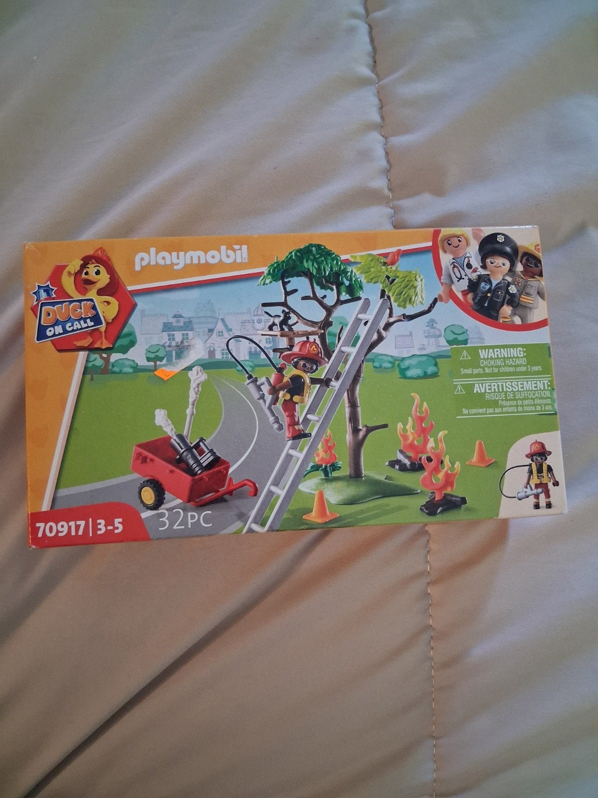Playmobil Duck on Call Brandweer Set 70917 - Nieuw, Complete set, Overige typen, Nieuw, Ophalen of Verzenden