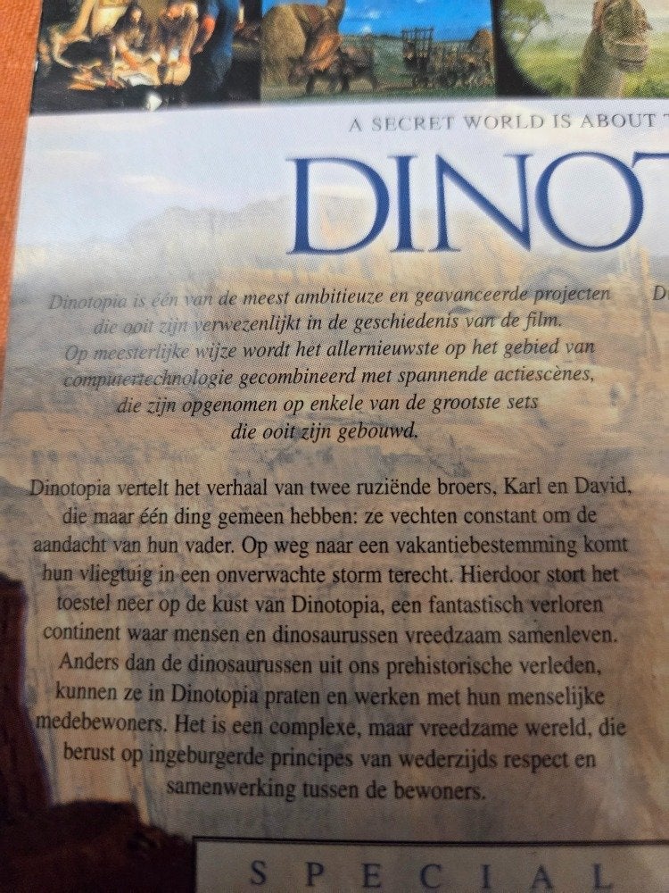 dvd dinotopia 2 dvd, Ophalen of Verzenden