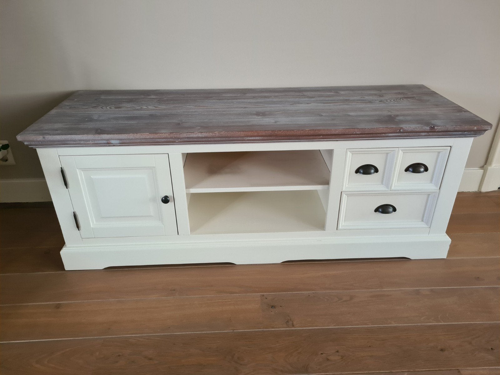 Tv meubel Tower Living Fleur, Ophalen, 25 tot 50 cm, Minder dan 100 cm
