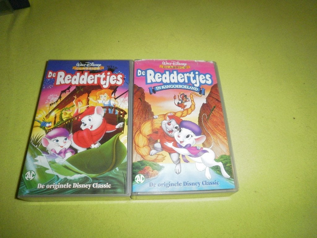 DE REDDERTJES! Mooie Disney Tekenfilm Klassieker Op VIDEO!, Tekenfilm, Verzenden, Alle leeftijden, Nieuw in verpakking