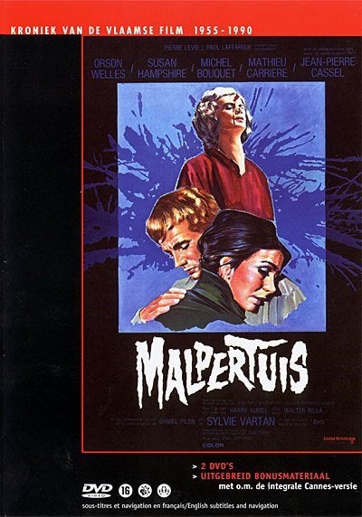 Malpertuis - 2 disc - Orson Wells - 1972, Cd's en Dvd's, Horror, 1960 tot 1980, Vanaf 16 jaar, Ophalen of Verzenden