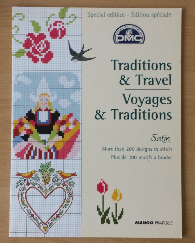 DMC - Traditions & Travel - Mango Pratique - 2007, Patroon, Gebruikt, Ophalen of Verzenden, Handborduren