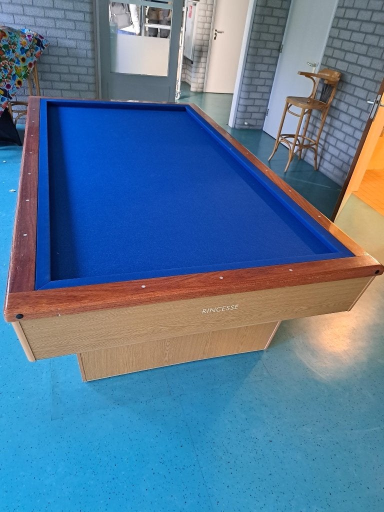 Biljart tafel merk (P)Rincesse met toebehoren, Ophalen, Gebruikt, Biljarttafel