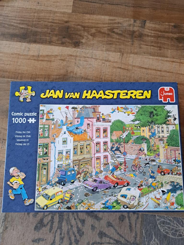 Jan van Haasteren Vrijdag de 13de, Ophalen, 500 t/m 1500 stukjes, Zo goed als nieuw