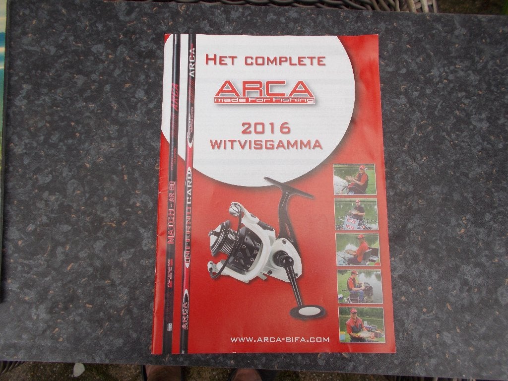 ARCA hengelsportcatalogus  2016 witvisprogramma, Verzenden, Zo goed als nieuw, Overige typen