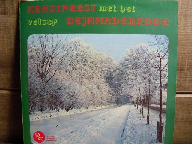 Kerstfeest met het Velser de Bejaardenkoor LP, LP, Gebruikt, Ophalen of Verzenden, Levenslied of Smartlap