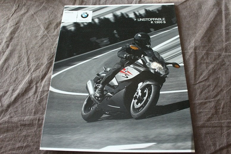 BMW K1300 S 2008 motorfiets verkoop folder motorrad brochure, Motoren, Handleidingen en Instructieboekjes, BMW, Ophalen of Verzenden