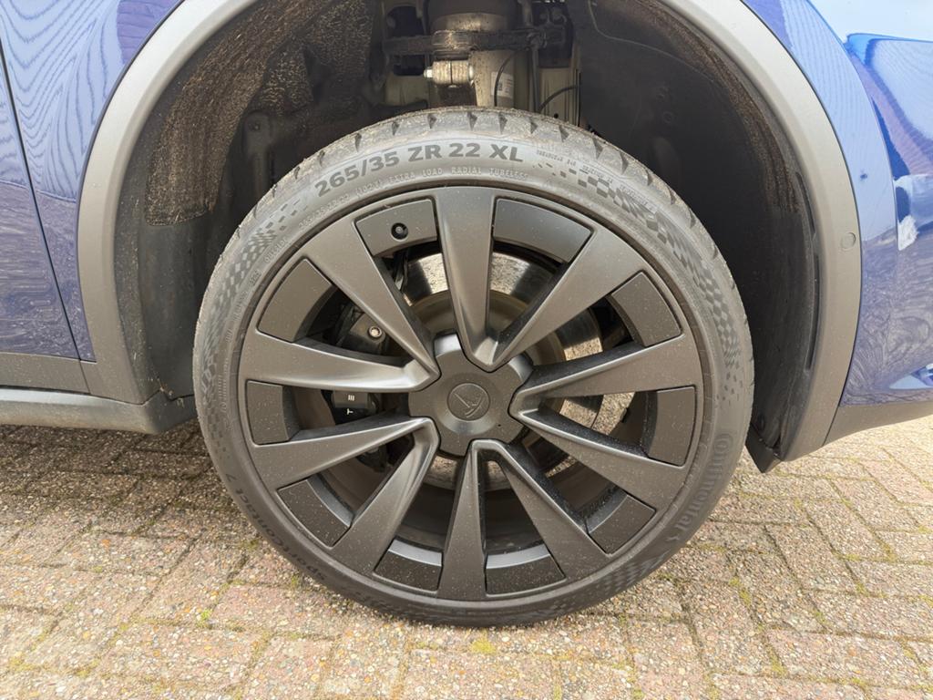 Originele Tesla Model X 22 inch Turbine Velgen + TPMS, Auto-onderdelen, Banden en Velgen, Ophalen, Overige, Gebruikt, Overige