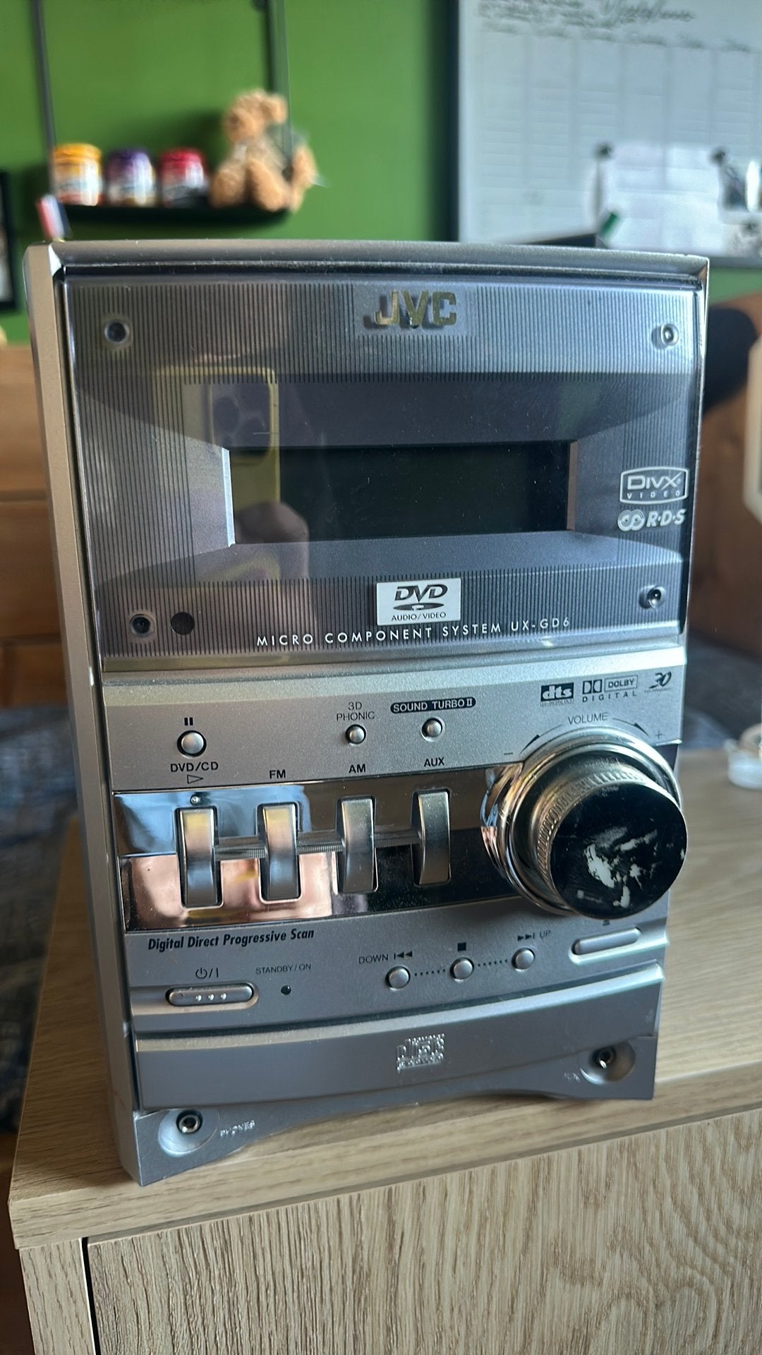 Jvc Micro Component System UX-GD6+afstandsbediening en box, Ophalen of Verzenden, Zo goed als nieuw, JVC