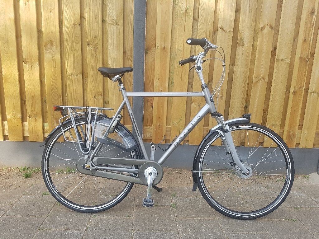 Nette Gazelle Paris Plus herenfiets, Fietsen en Brommers, Fietsen | Heren | Herenfietsen, Ophalen, Zo goed als nieuw, 65 cm of meer