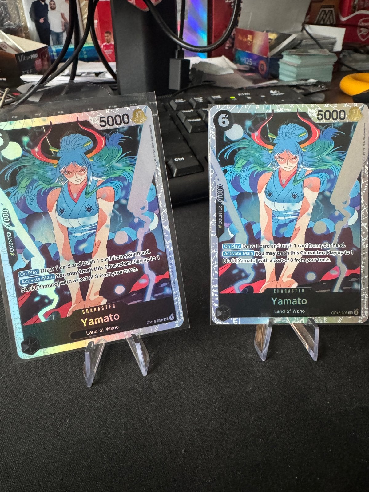 Yamato OP16-098, Ophalen of Verzenden, Nieuw, Losse kaart, Foil