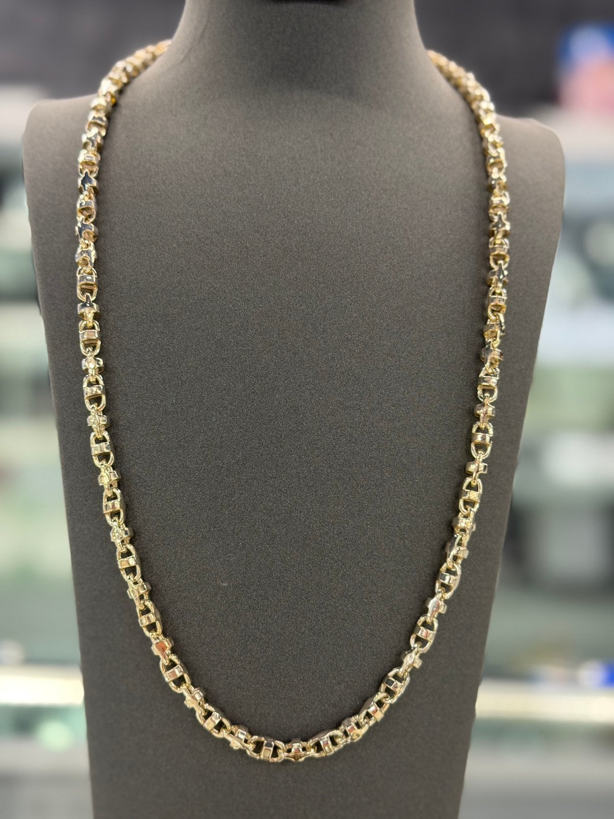 925 Zilver - Ketting - Gucci Schakel - Massief - 70.32 Gram, Ophalen of Verzenden, Nieuw, Zilver