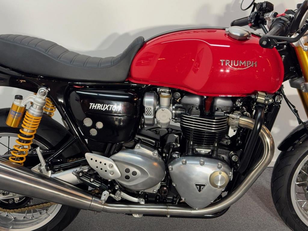 TRIUMPH THRUXTON 1200 R (bj 2016), Motoren, Motoren | Triumph, 2 cilinders, Bedrijf, Onbekend, Toermotor