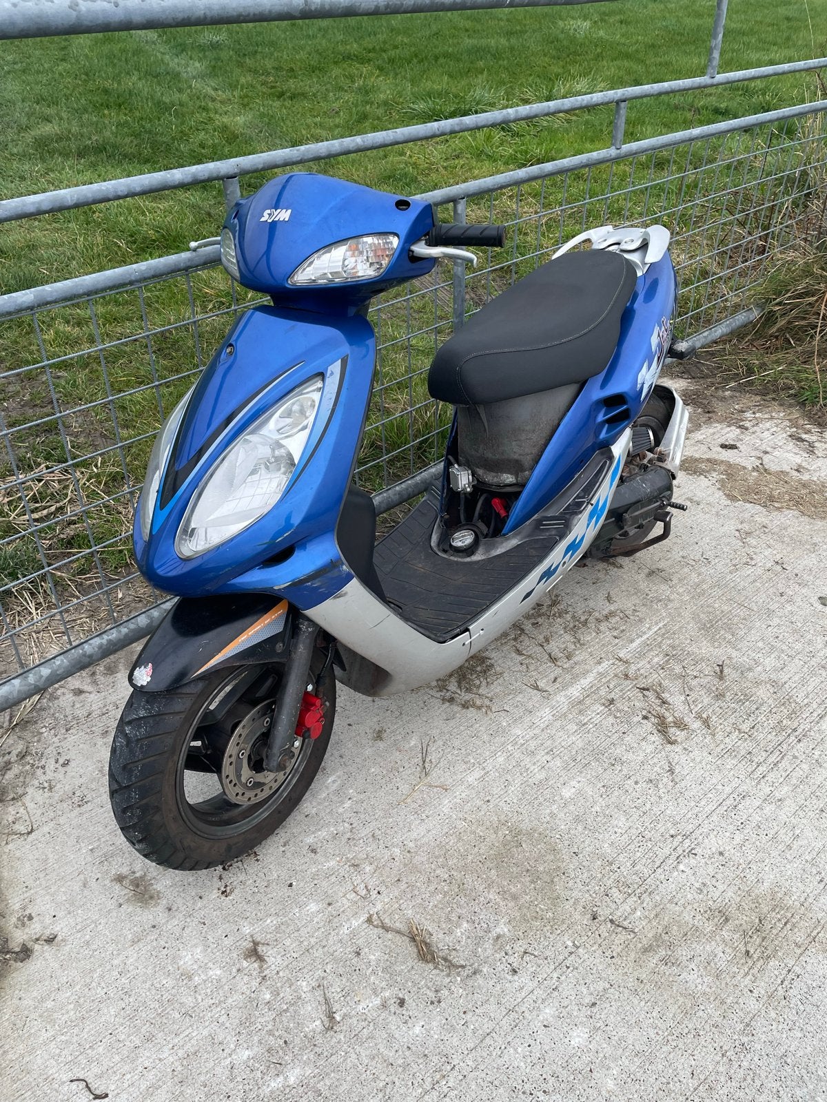 Sym Jet Euro X 50cc 2-takt, Ophalen, Gebruikt, Maximaal 45 km/u