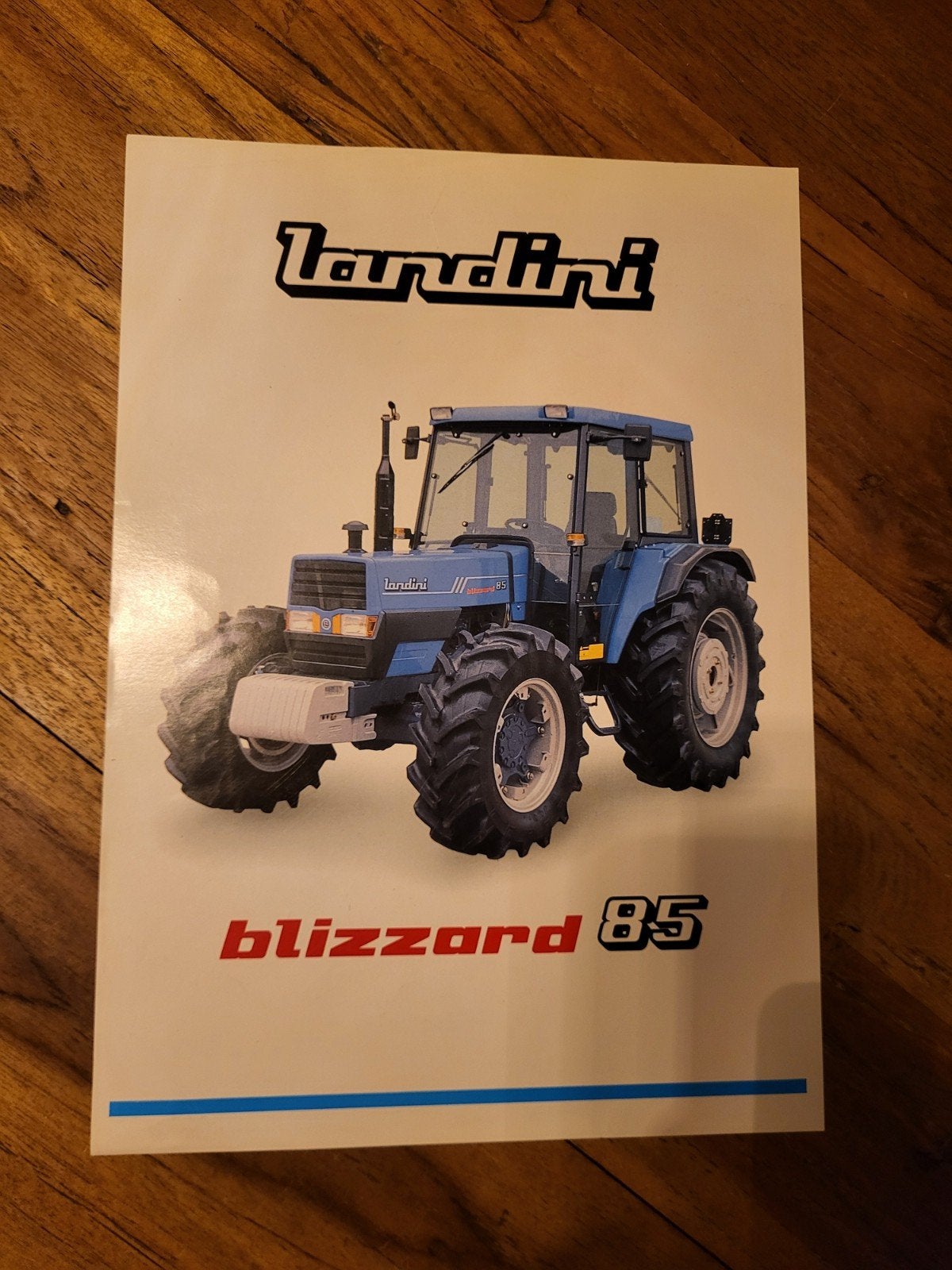 tractor folder Landini blizzard 85, Ophalen of Verzenden