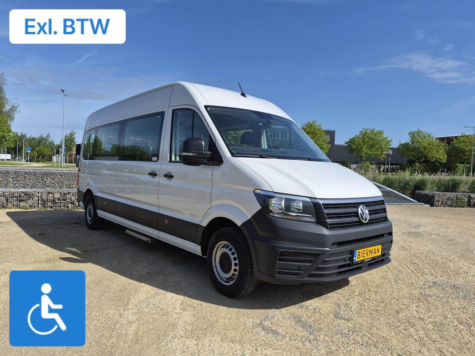 Volkswagen Crafter L4H3 Rolstoelbus Groepsvervoer 8+2, Stof, Gebruikt, 4 cilinders, Volkswagen