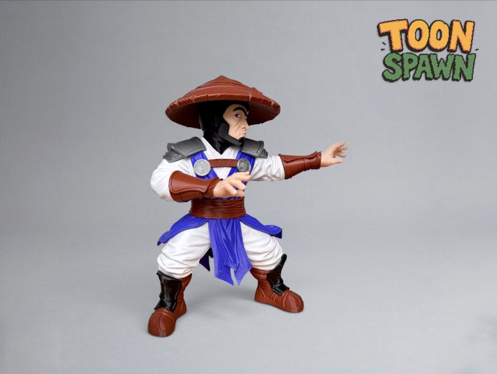 Raiden – 32 cm – Mortal Kombat Thunder God Figuur, Ophalen of Verzenden, Nieuw, Overige typen