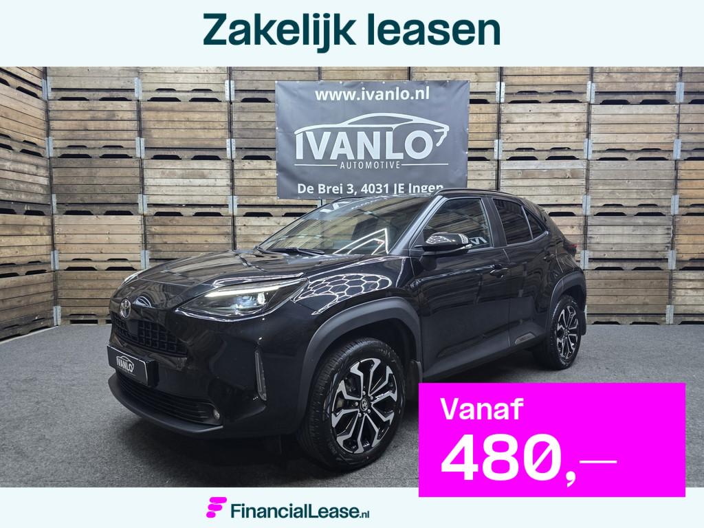 Toyota Yaris Cross 1.5 Hybrid Dynamic plus Pano Clima El. Kl, Stof, Gebruikt, Adaptive Cruise Control, Zwart