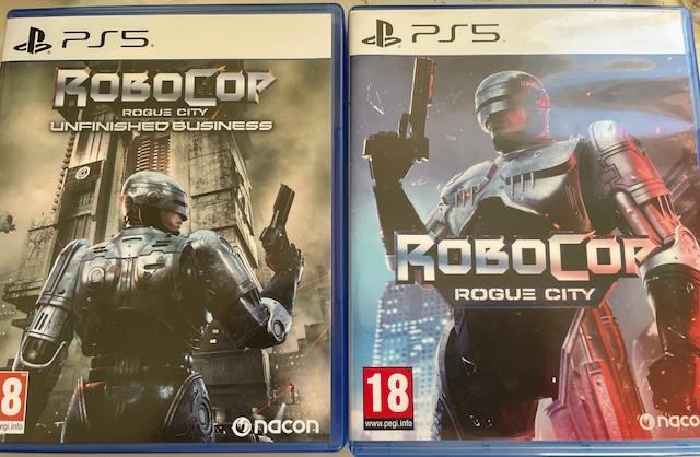 RoboCop PS5 Spellen (2 stuks), Spelcomputers en Games, Games | Sony PlayStation 5, Ophalen of Verzenden, Zo goed als nieuw, Eén computer