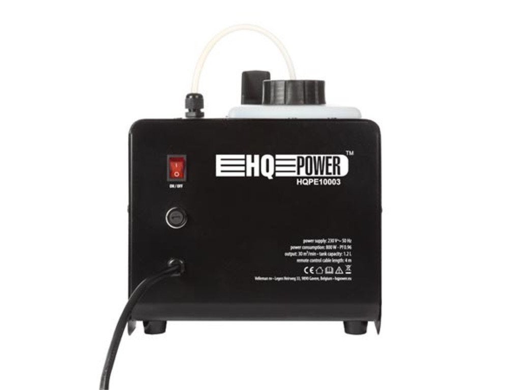 HQ Power 800W Sneeuwmachine, Geluidgestuurd, ., Overige typen, Nieuw
