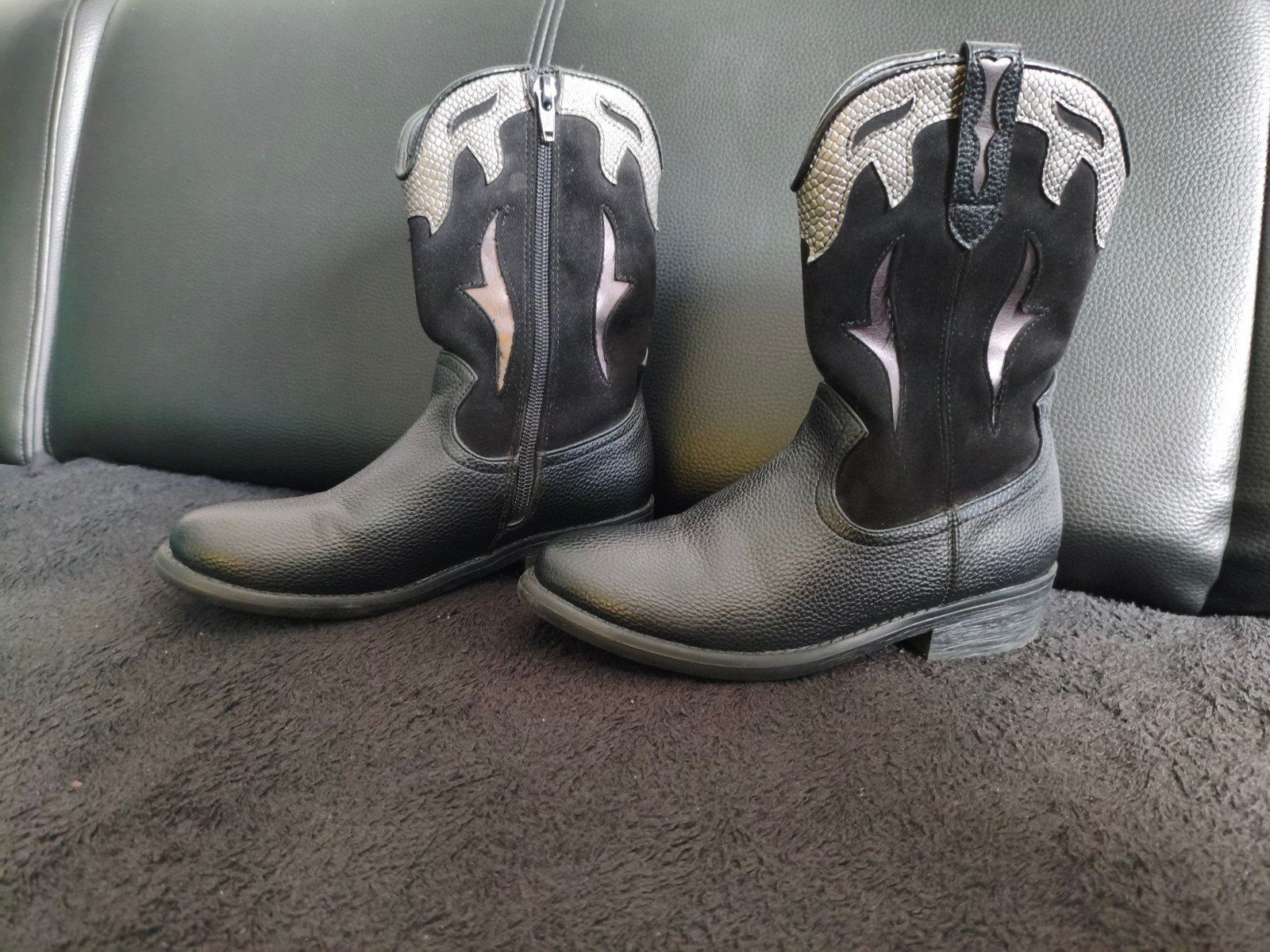 Stoere cowboylaarzen maat 33 van Shoeby, Gebruikt, Jongen of Meisje, Ophalen of Verzenden, Laarzen
