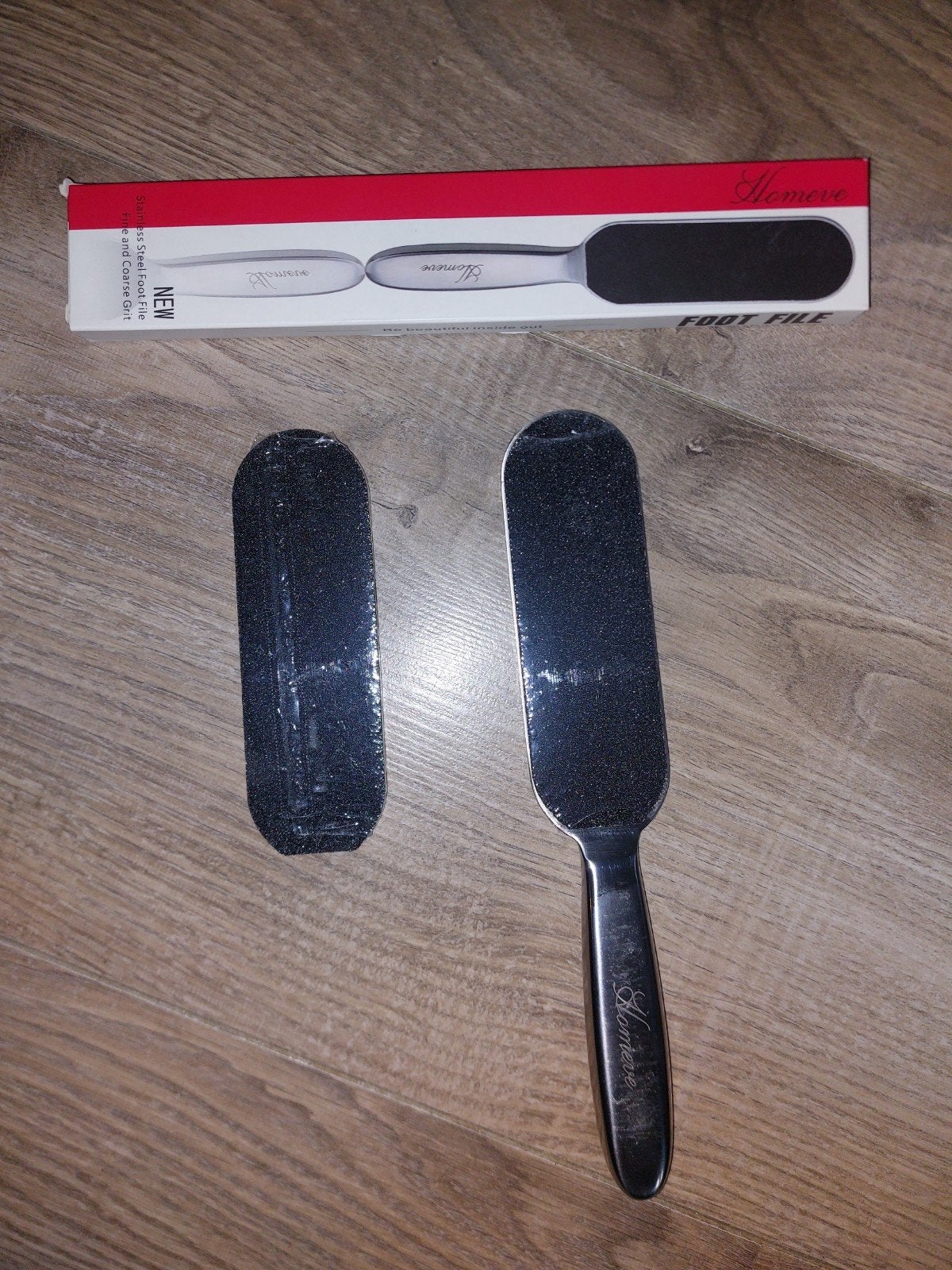 RVS Voeten Vijl met Extra Strips - Homere Voetvijl, Ophalen of Verzenden, Nieuw, Overige typen