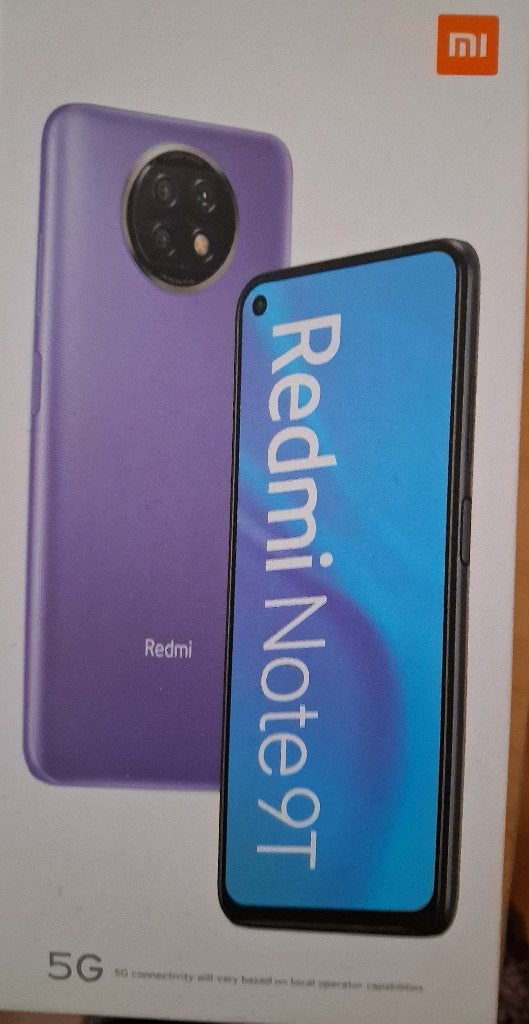 Xiaomi redmi Note9T, Ophalen, Gebruikt, Paars