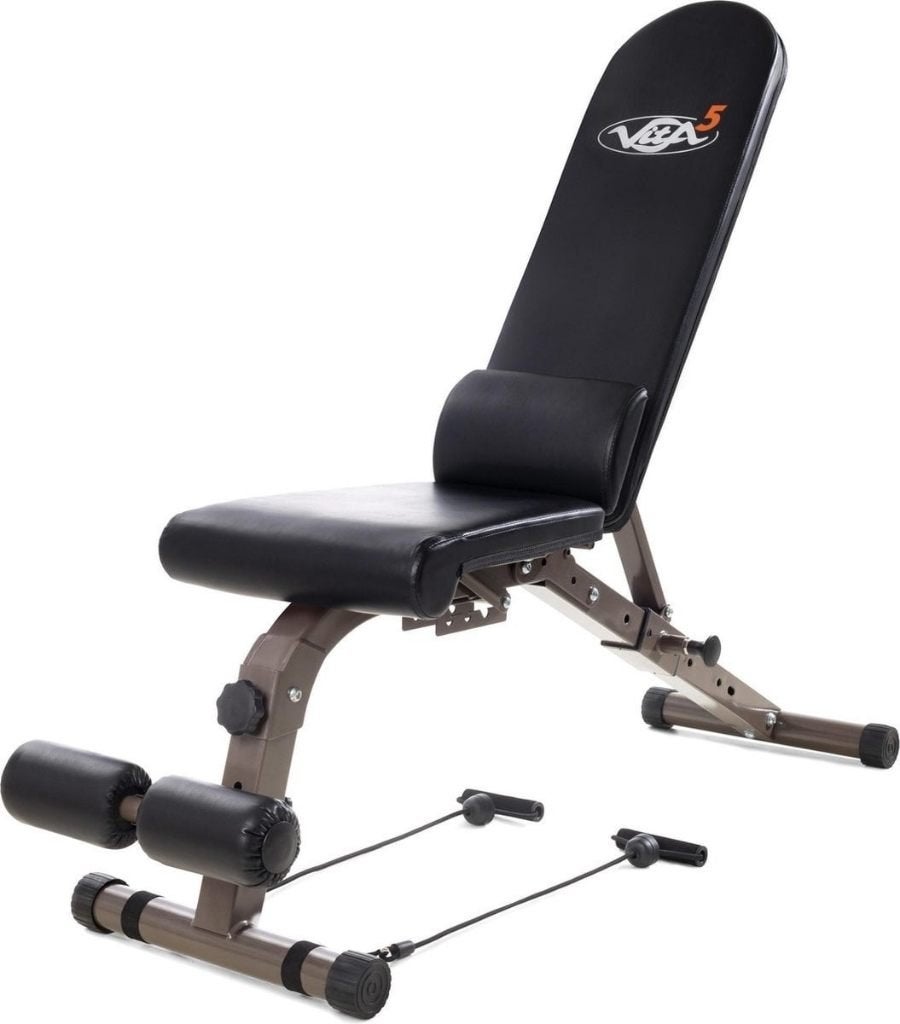 VitA5 halterbank/fitnessbank, Sport en Fitness, Ophalen, Benen, Overige typen, Zo goed als nieuw