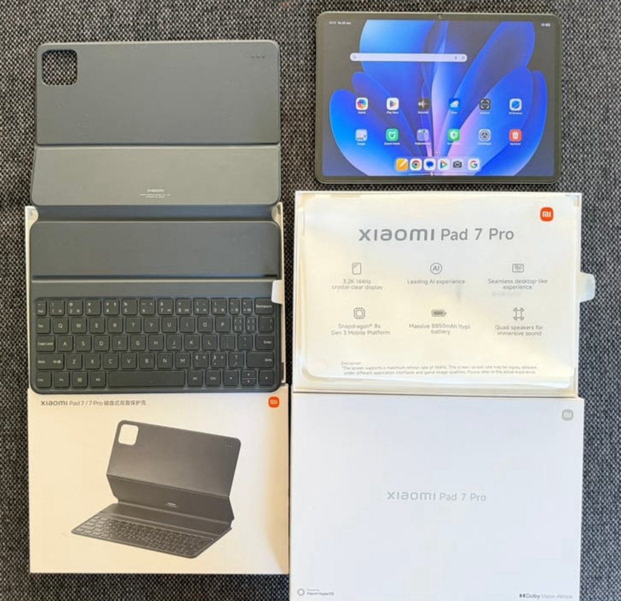 Nieuwe Xiaomi Pad 7 Pro 512GB 11.2Inch + Magnetisch keyboard, Computers en Software, Android Tablets, Ophalen, 11 inch, Nieuw