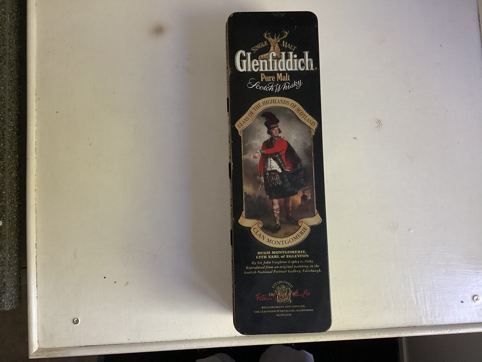 Twee blikken Glenfiddich, Ophalen of Verzenden, Zo goed als nieuw, Overige