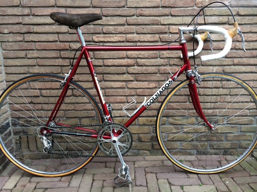 Colnago Super racefiets met gegraveerde onderdelen, Overige merken, Gebruikt, Staal, Ophalen of Verzenden