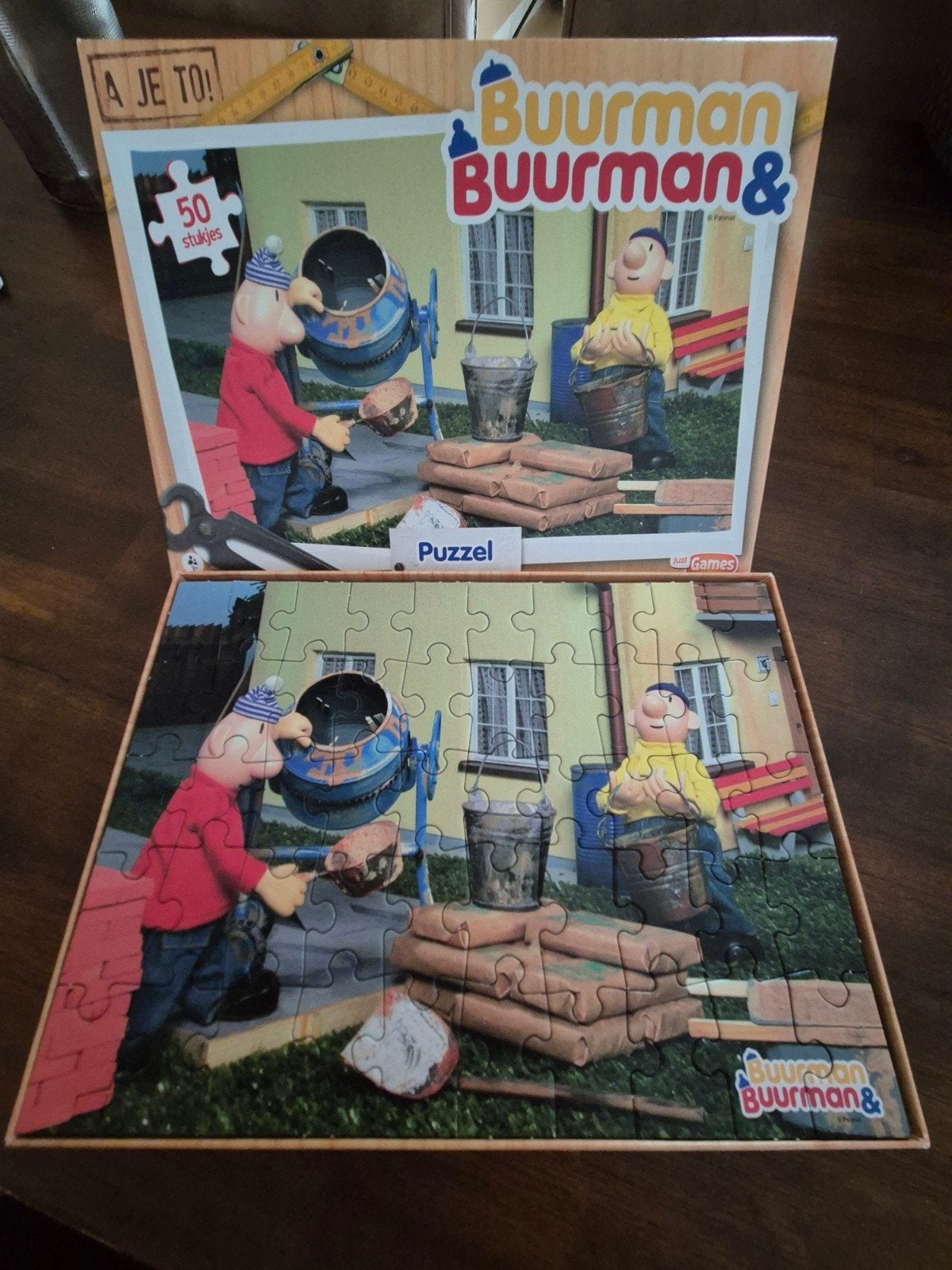Buurman & Buurman Puzzel - 50 stukjes, Ophalen, 10 tot 50 stukjes, Gebruikt, 4 tot 6 jaar