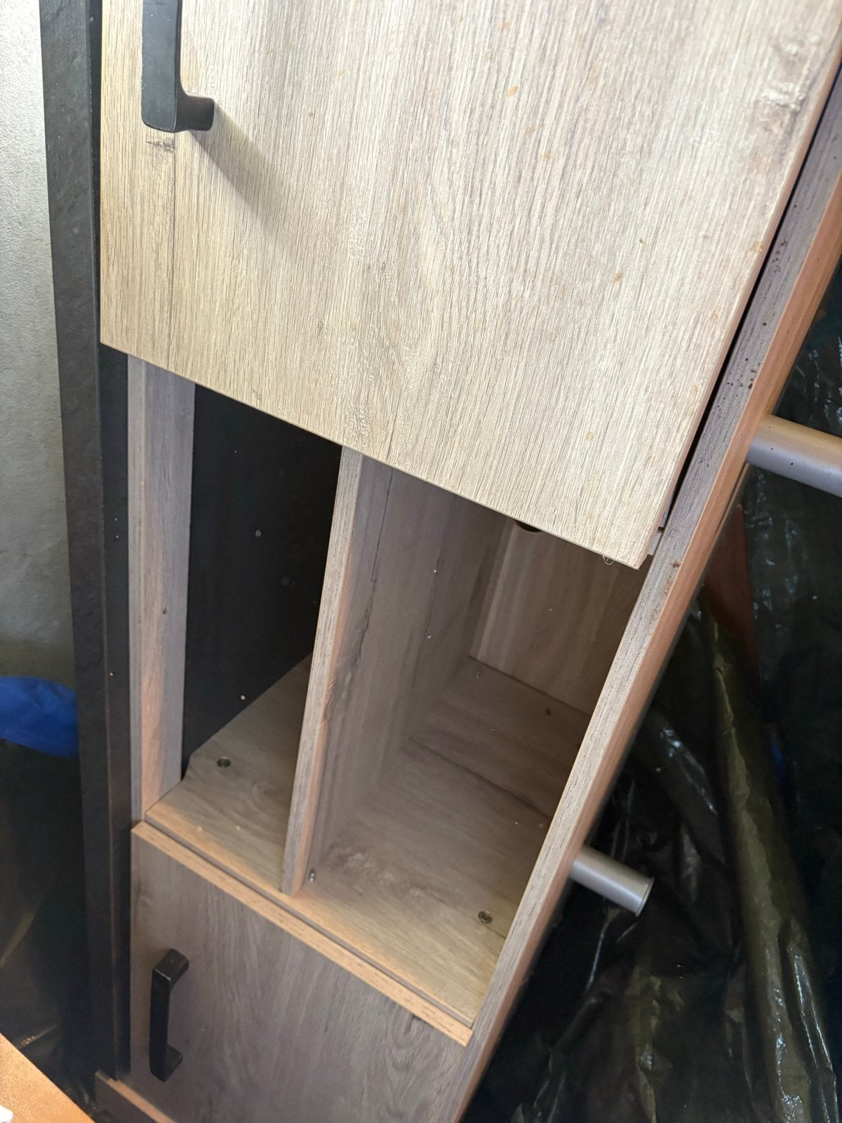 Houten kastje met lades, Huis en Inrichting, Ophalen, Gebruikt