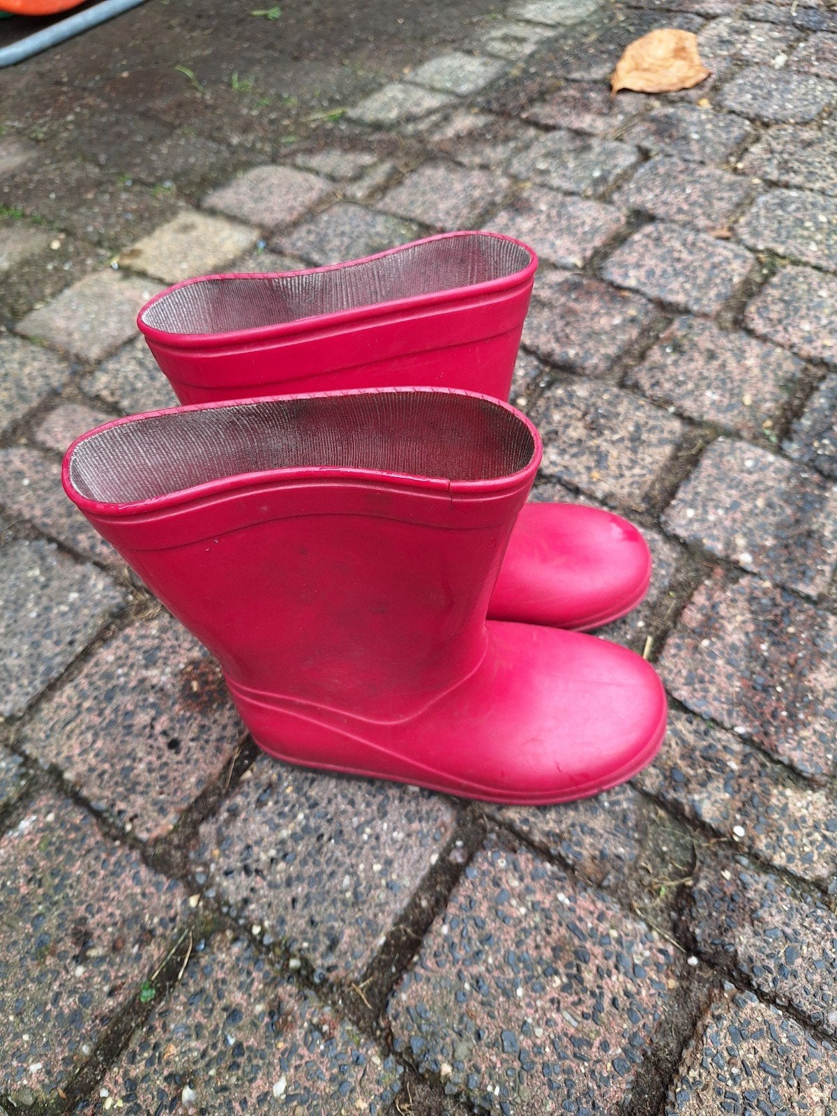 Rode regenlaarzen maat 29, Ophalen, Gebruikt, Jongen of Meisje, Laarzen